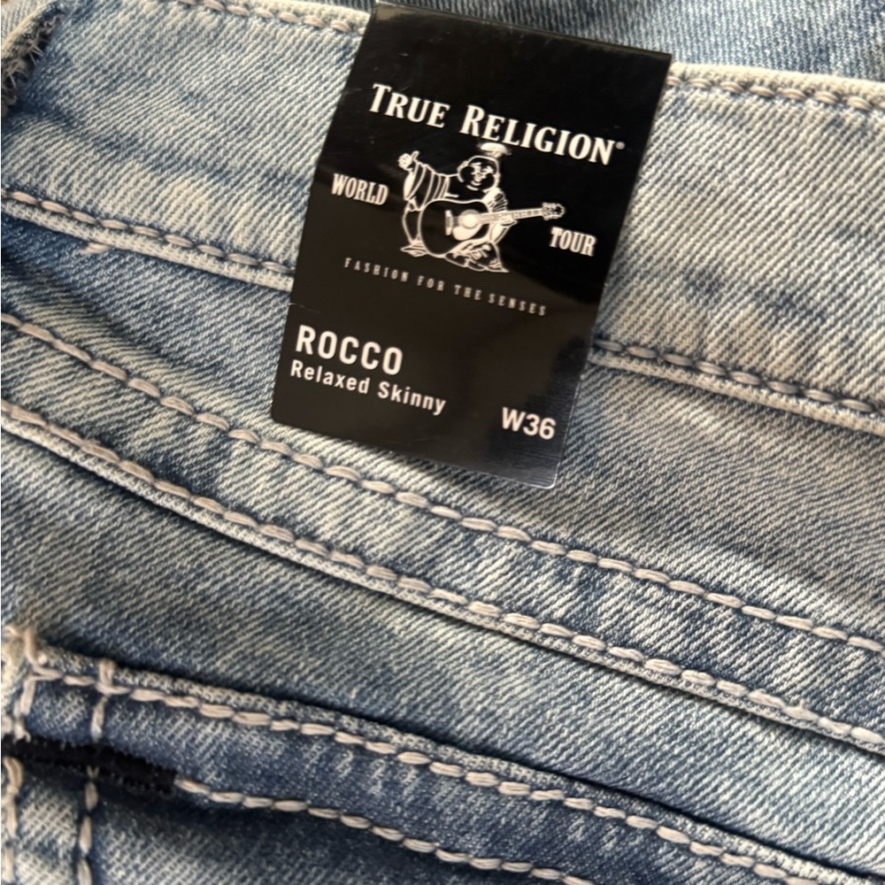 True Religion Light Blue Denim Jeans